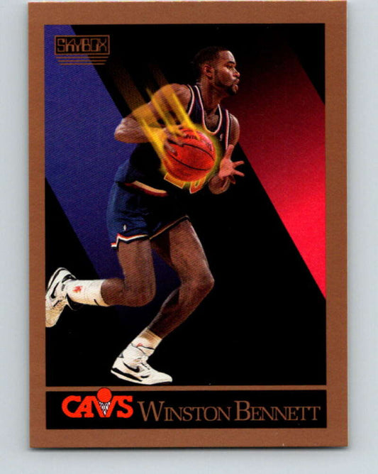 1990-91 SkyBox #48 Winston Bennett Mint Cleveland Cavaliers