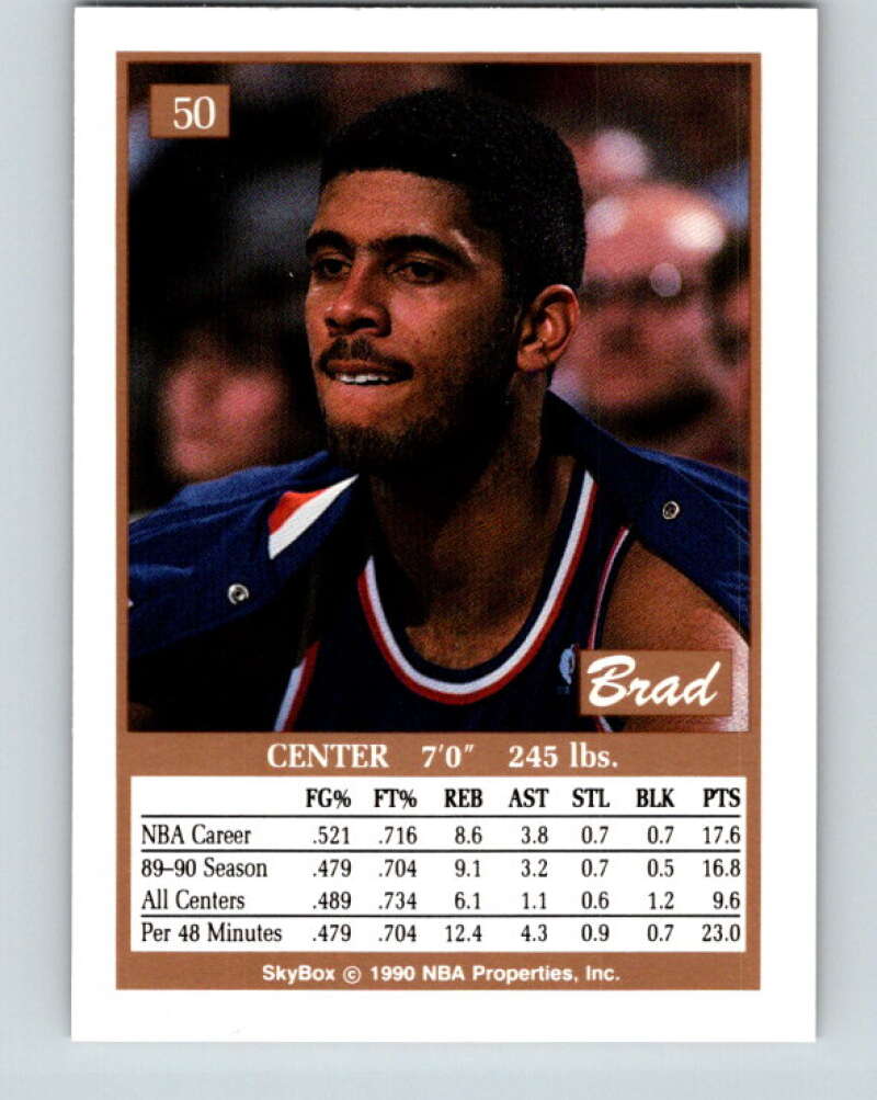 1990-91 SkyBox #50 Brad Daugherty Mint Cleveland Cavaliers Image 2