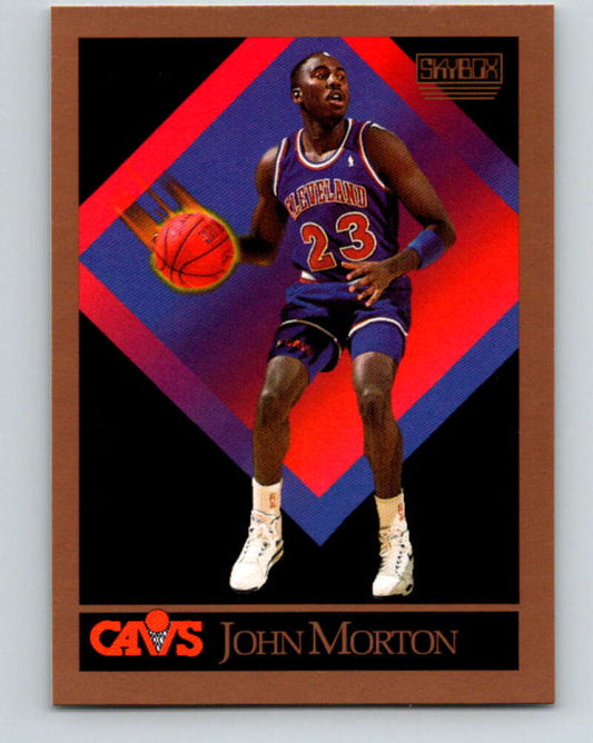 1990-91 SkyBox #54 John Morton Mint Cleveland Cavaliers  Image 1