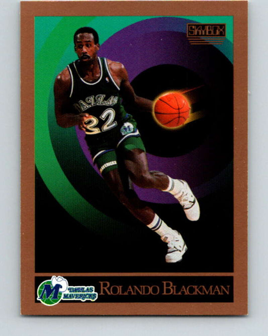 1990-91 SkyBox #60 Rolando Blackman Mint Dallas Mavericks  Image 1