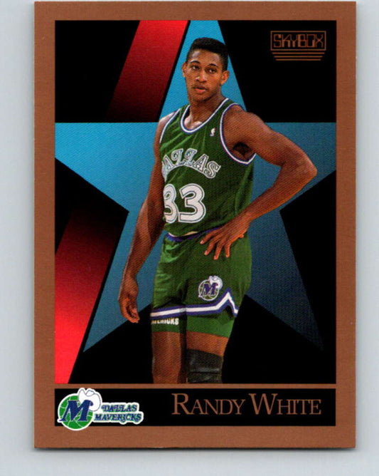 1990-91 SkyBox #69 Randy White Mint RC Rookie Dallas Mavericks  Image 1