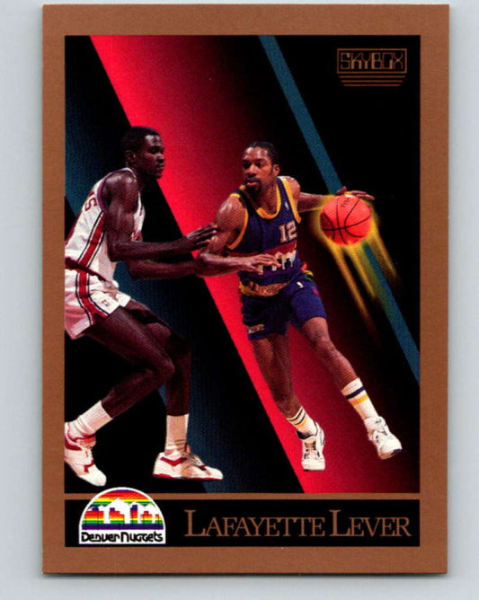 1990-91 SkyBox #78 Lafayette Lever Mint SP Denver Nuggets  Image 1