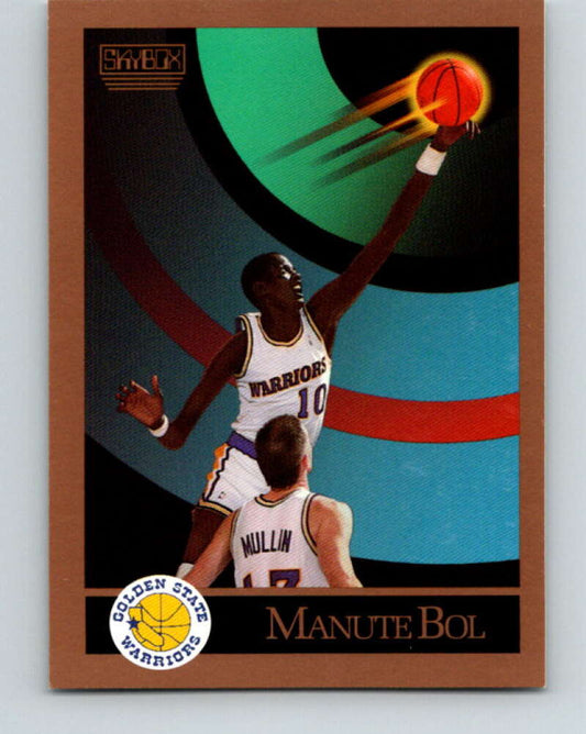 1990-91 SkyBox #94 Manute Bol Mint SP Golden State Warriors  Image 1