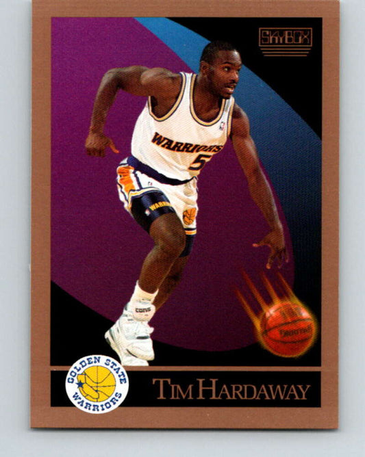 1990-91 SkyBox #95 Tim Hardaway Mint RC Rookie Golden State Warriors  Image 1