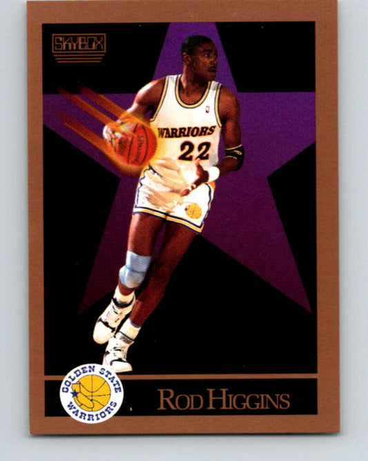 1990-91 SkyBox #96 Rod Higgins Mint Golden State Warriors  Image 1