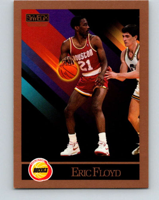 1990-91 SkyBox #107 Sleepy Floyd Mint Houston Rockets  Image 1