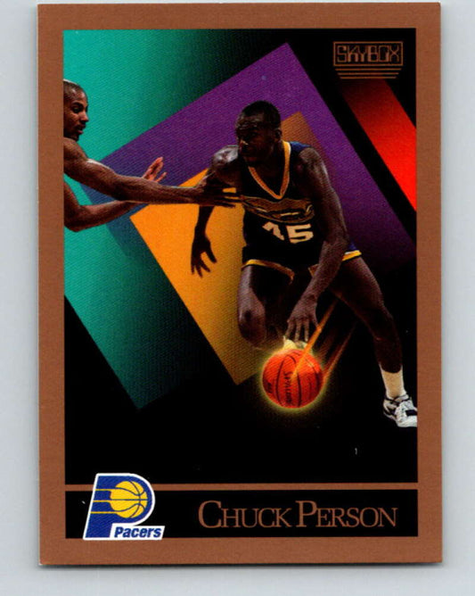1990-91 SkyBox #119 Chuck Person Mint Indiana Pacers  Image 1