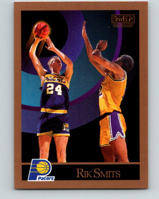 1990-91 SkyBox #122 Rik Smits Mint Indiana Pacers  Image 1