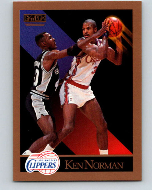 1990-91 SkyBox #131 Ken Norman Mint Los Angeles Clippers  Image 1
