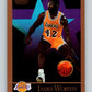 1990-91 SkyBox #143 James Worthy Mint Los Angeles Lakers  Image 1