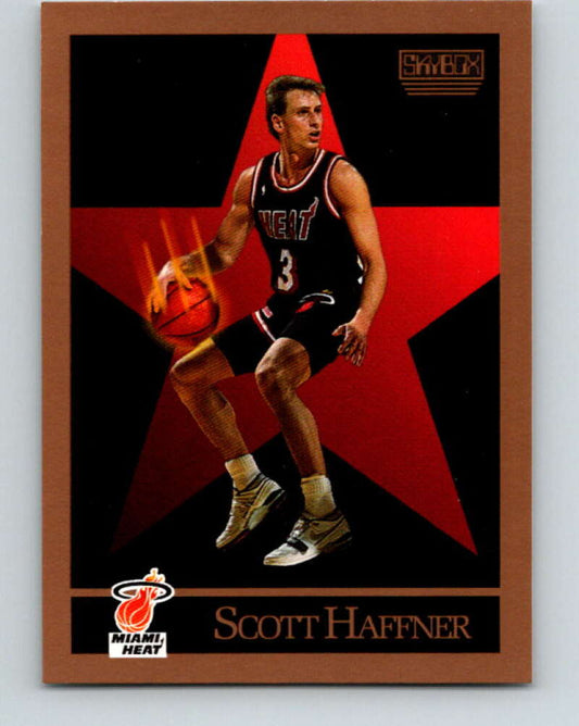 1990-91 SkyBox #148 Scott Haffner Mint SP Miami Heat  Image 1