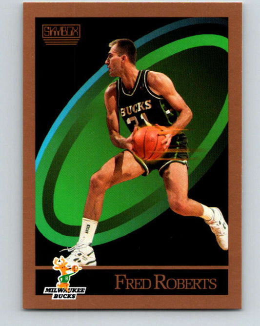 1990-91 SkyBox #164 Fred Roberts Mint Milwaukee Bucks  Image 1
