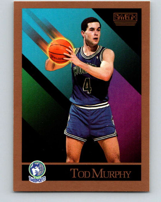 1990-91 SkyBox #172 Tod Murphy Mint Minnesota Timberwolves  Image 1