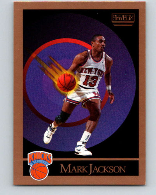 1990-91 SkyBox #189 Mark Jackson Mint New York Knicks  Image 1