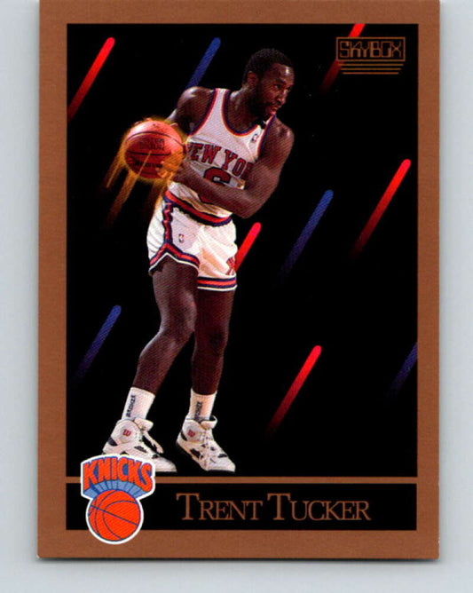 1990-91 SkyBox #193 Trent Tucker Mint New York Knicks  Image 1