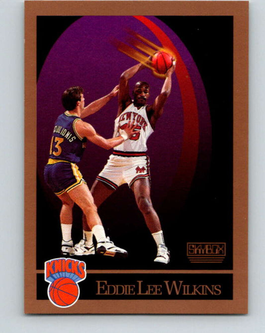 1990-91 SkyBox #196 Eddie Lee Wilkins Mint New York Knicks  Image 1