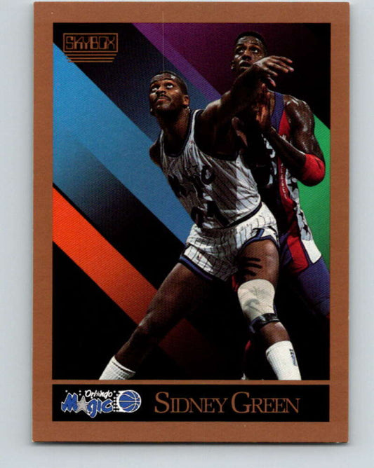 1990-91 SkyBox #203 Sidney Green Mint SP Orlando Magic  Image 1