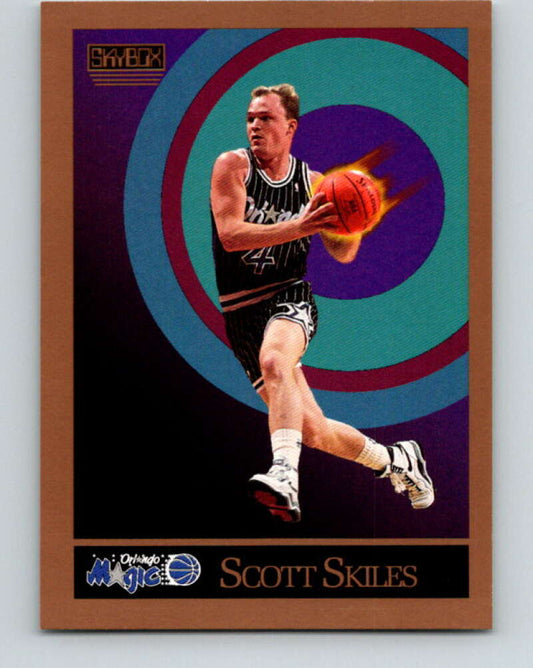 1990-91 SkyBox #205 Scott Skiles Mint Orlando Magic  Image 1