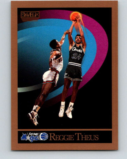 1990-91 SkyBox #207 Reggie Theus Mint SP Orlando Magic  Image 1