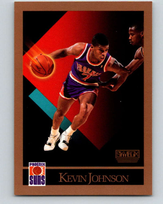 1990-91 SkyBox #224a Kevin Johnson Mint Phoenix Suns  Image 1