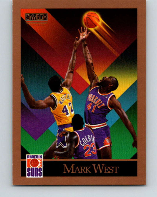 1990-91 SkyBox #230 Mark West Mint Phoenix Suns  Image 1