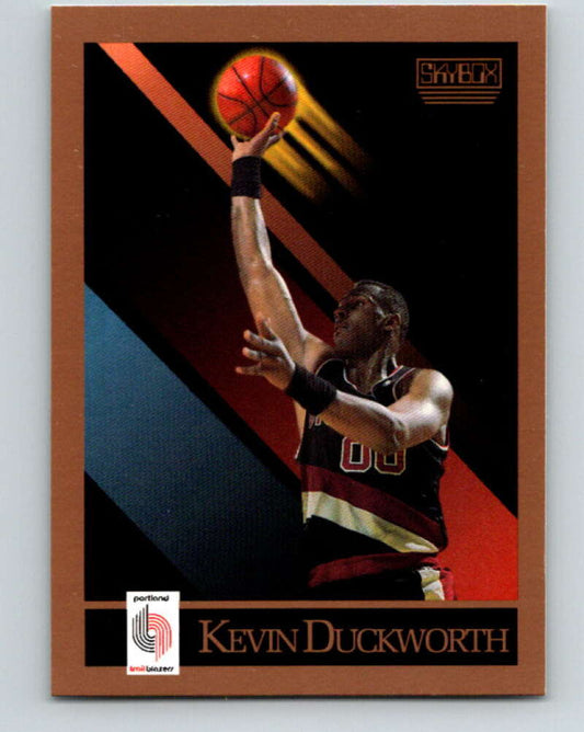 1990-91 SkyBox #234 Kevin Duckworth Mint Portland Trail Blazers  Image 1