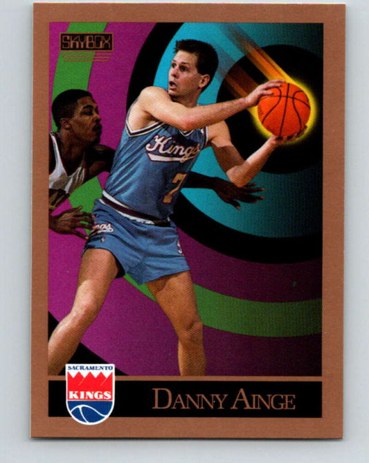 1990-91 SkyBox #242 Danny Ainge Mint SP Sacramento Kings  Image 1