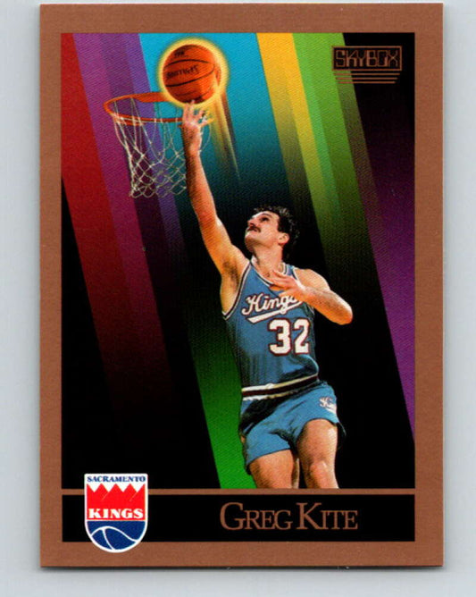 1990-91 SkyBox #247 Greg Kite Mint SP Sacramento Kings  Image 1