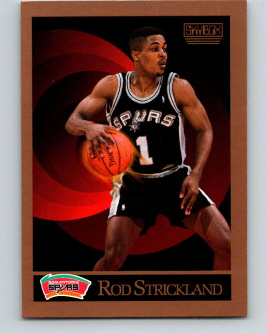 1990-91 SkyBox #261 Rod Strickland Mint San Antonio Spurs  Image 1