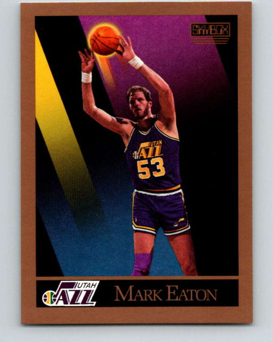 1990-91 SkyBox #276 Mark Eaton Mint Utah Jazz  Image 1