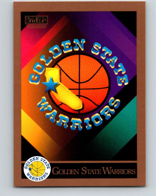 1990-91 SkyBox #336 Golden State Warriors TC Mint Golden State Warriors  Image 1