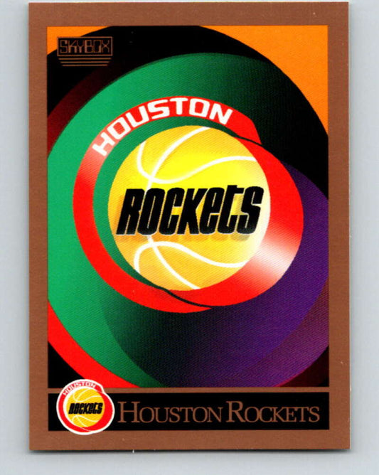 1990-91 SkyBox #337 Houston Rockets TC Mint Houston Rockets  Image 1