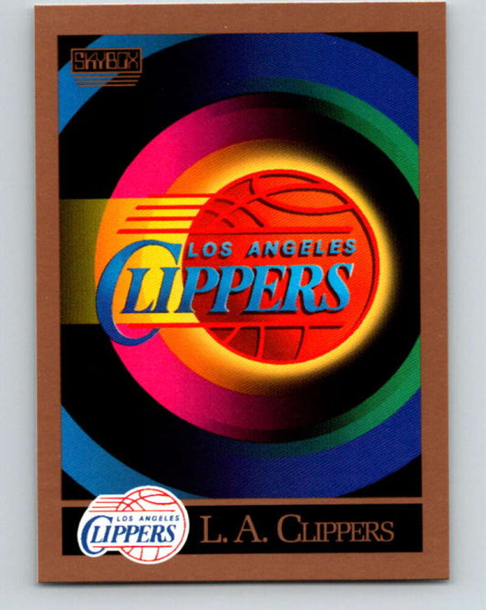 1990-91 SkyBox #339 Los Angeles Clippers TC Mint Los Angeles Clippers  Image 1
