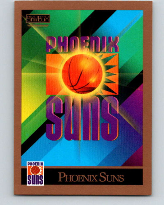 1990-91 SkyBox #348 Phoenix Suns TC Mint Phoenix Suns  Image 1