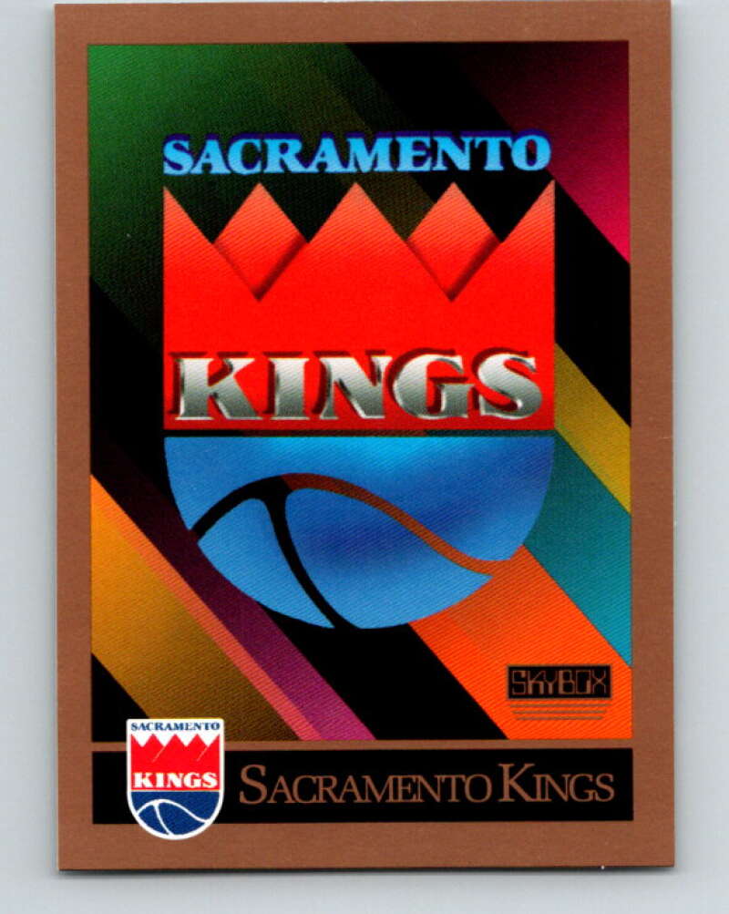 1990-91 SkyBox #350 Sacramento Kings TC Mint Sacramento Kings Image 1