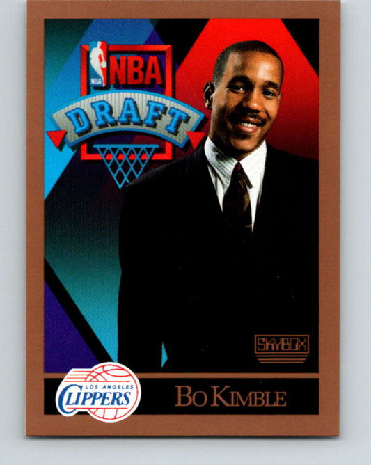 1990-91 SkyBox #359 Bo Kimble Mint RC Rookie Los Angeles Clippers  Image 1