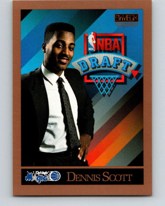 1990-91 SkyBox #363 Dennis Scott Mint RC Rookie Orlando Magic  Image 1