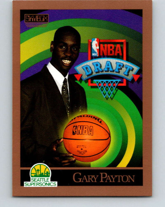 1990-91 SkyBox #365 Gary Payton Mint RC Rookie Seattle SuperSonics