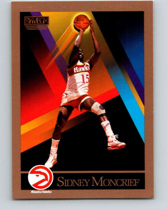 1990-91 SkyBox #367 Sidney Moncrief Mint Atlanta Hawks  Image 1
