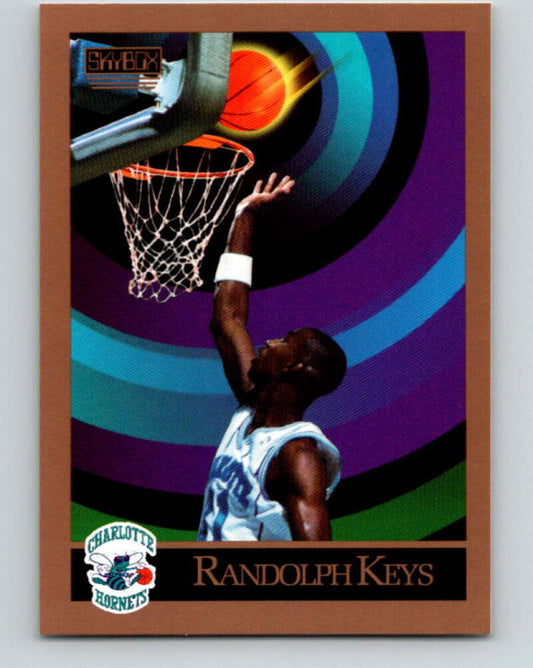 1990-91 SkyBox #369 Randolph Keys Mint Charlotte Hornets