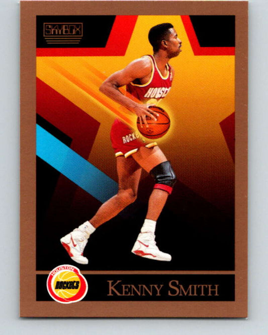 1990-91 SkyBox #385 Kenny Smith Mint Houston Rockets