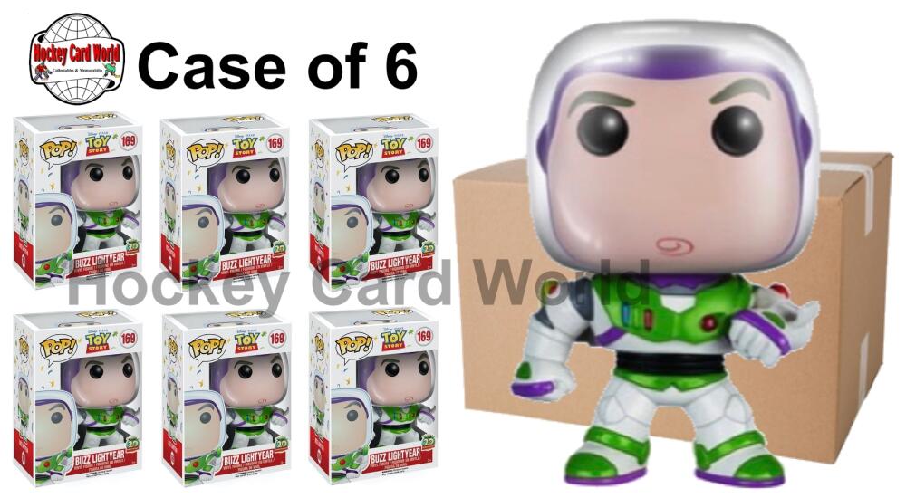 Funko Pop - 169 Disney Toy Story - Buzz Lightyear Vinyl Figure - Case of 6