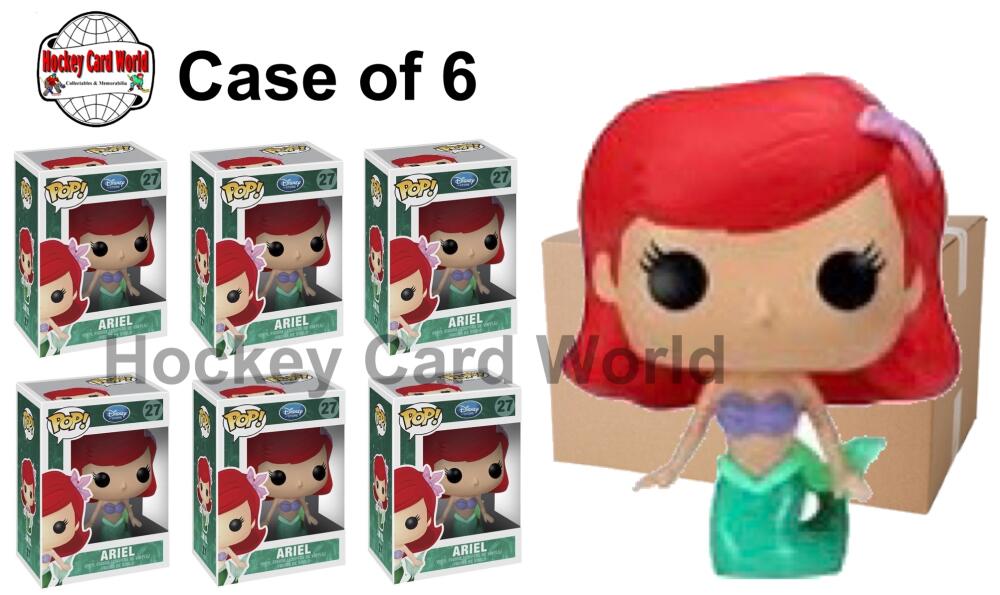 Funko Pop - 27 Disney Ariel - Ariel Green Dress Vinyl Figure - Case of 6