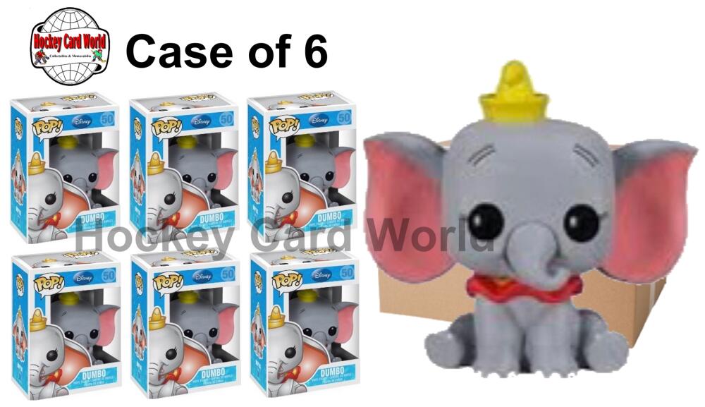 Funko Pop - 50 Disney Dumbo - Dumbo w/Hat Vinyl Figure - Case of 6