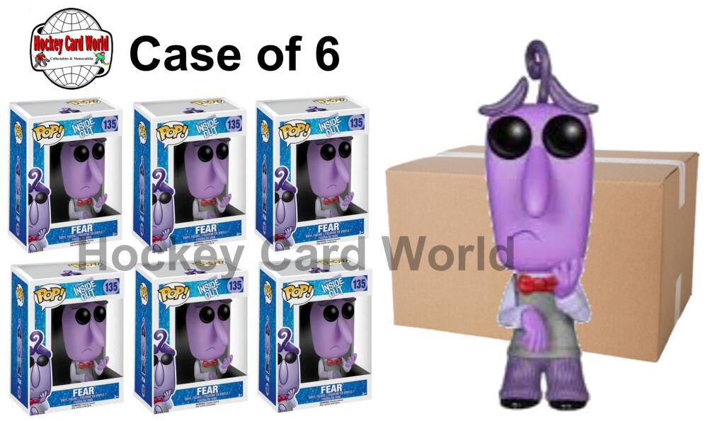 Funko Pop - 135 Disney Inside Out - Fear Vinyl Figure - Case of 6 Image 1