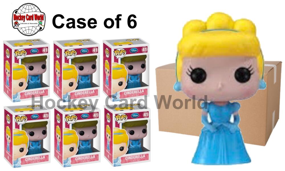 Funko Pop - 41 Disney Cinderella - Cinderella Vinyl Figure - Case of 6