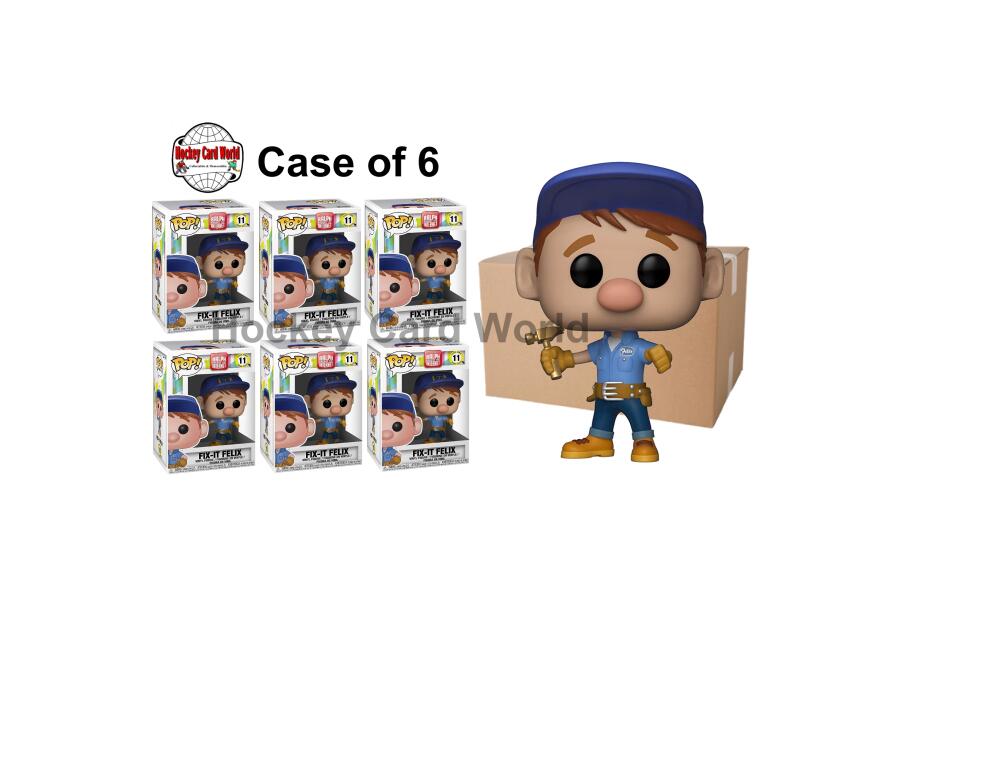 Funko Pop - 11 Disney Ralph Breaks Internet - Fit-It Felix Vinyl Figure - Case of 6 Image 1