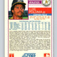 1988 Score #64 Luis Polonia Mint RC Rookie Oakland Athletics  Image 2