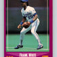 1988 Score #79 Frank White Mint Kansas City Royals  Image 1