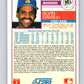 1988 Score #83 Alvin Davis Mint Seattle Mariners  Image 2
